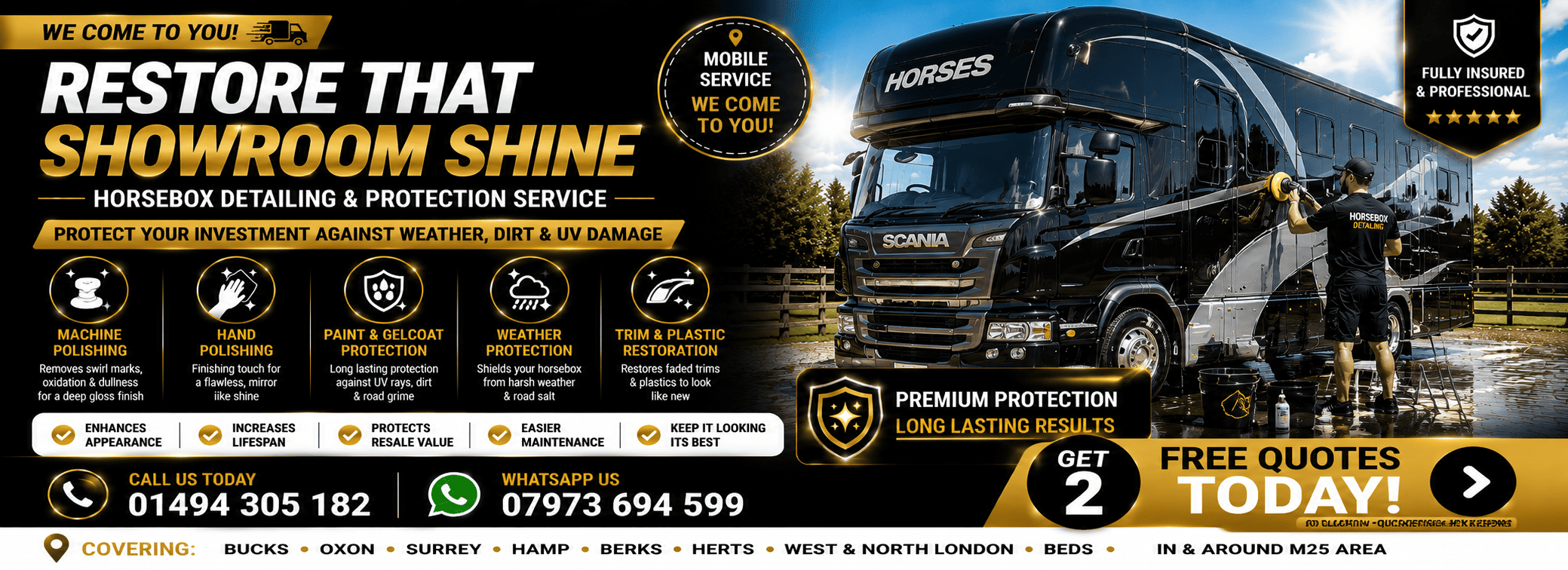 Horsebox and Stables Cleaning Service near me HIGH WYCOMBE Bucks Beds Middx Surrey Oxon Herts Hants Berkshire WestLondon NorthLondon