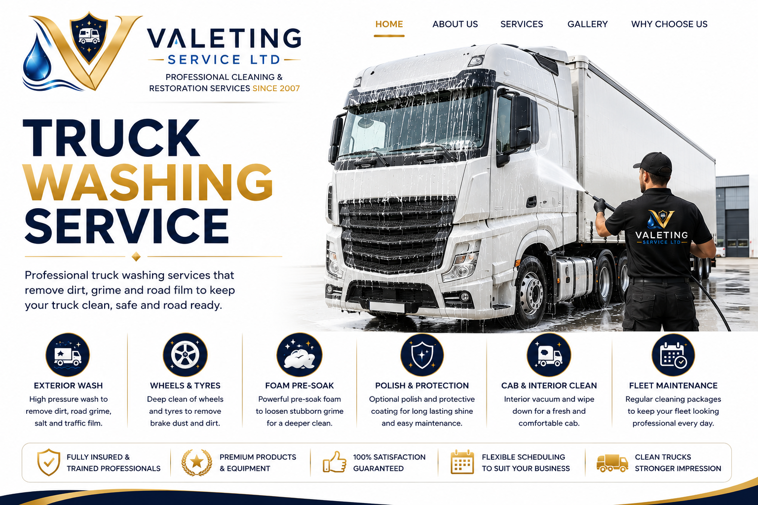 Truck Washing near me Tel 01494 305 182 HIGH WYCOMBE Bucks Beds Middx Surrey Oxon Beds Herts Hampshire Hants Berkshire West London North London Essex in and around M25 (2)